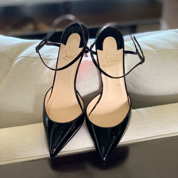 NEW Christian Louboutin ankle strap heels - Picture 6 of 7